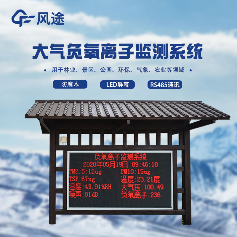 分享！全自動負氧離子在線監測系統介紹